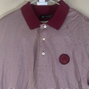 Oxford Golf Sphere React Polo Mens XL Cotton Walt Disney World 1971 Patch Shirt
